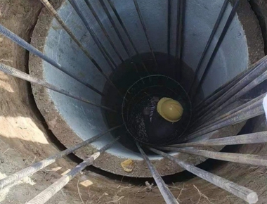 孔桩基础钢筋绑扎